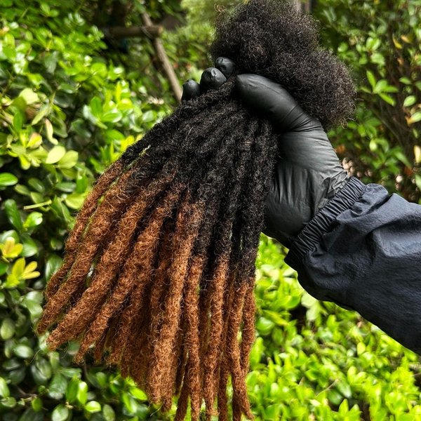 Human Hair Loc Extensions lifestyle