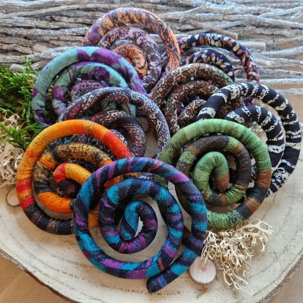 Colorful Dread Loc Ties
